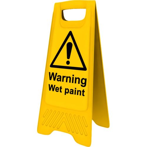 Heavy Duty A Frame 'Warning Wet Paint' (POS4701)